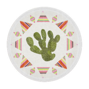 Llamarama Collectie   Cactus Circle Snijplank
