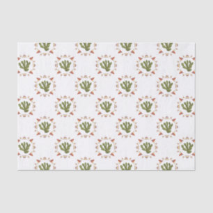 Llamarama Collectie   Cactus Circle Tissuepapier