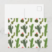 Llamarama Collectie | Cute Cactus Briefkaart (Voorkant / Achterkant)