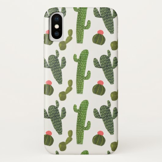 Llamarama Collectie | Cute Cactus Case-Mate iPhone Case (Achterkant)