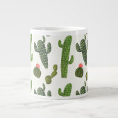Llamarama Collectie | Cute Cactus Extra Grote Beker (Voorkant)