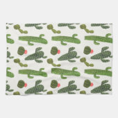 Llamarama Collectie | Cute Cactus Theedoek (Horizontaal)