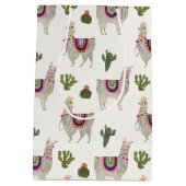 Llamarama Collectie | Cute Lllamas Medium Cadeauzakje (Achterkant)