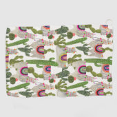 Llamarama Collectie Pattern Golfhanddoek (Horizontaal)