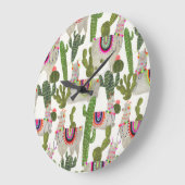 Llamarama Collectie Pattern Grote Klok (Hoek)