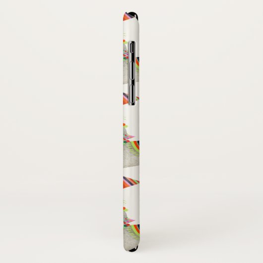 Llamarama Collectie Pattern II Case-Mate iPhone Case (Achterkant/links)