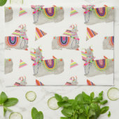 Llamarama Collectie Pattern II Theedoek (Gevouwen)