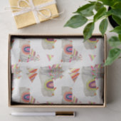 Llamarama Collectie Pattern II Tissuepapier (Geschenk)