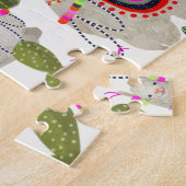 Llamarama Collectie Pattern Legpuzzel (Zijkant)