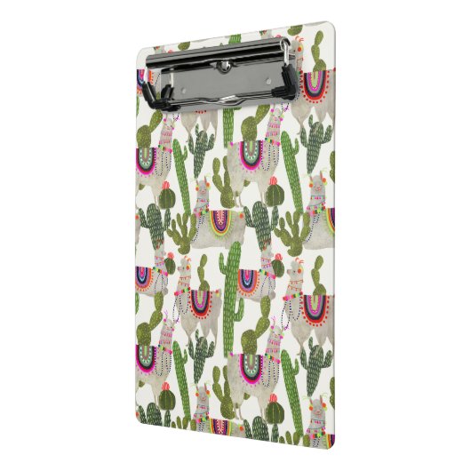 Llamarama Collectie Pattern Mini Klembord (Angled2)