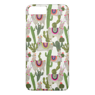 Llamarama Collectiepatroon iPhone 8 Plus / 7 Plus Hoesje