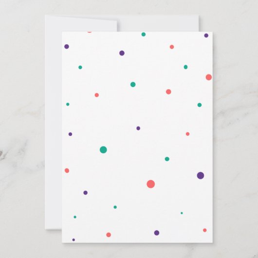 Llamas 1er anniversaire Invitation (Dos)