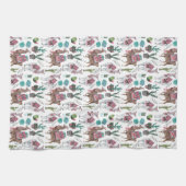 Llamas cactus Motif | Serviette de cuisine (Horizontal)