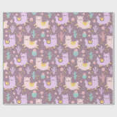 Llamas Cadeaupapier (Vlak)