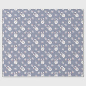 Llamas & Flowers Patroon Cadeaupapier (Vlak)