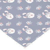 Llamas & Flowers Patroon Korte Tafelloper (Hoek)