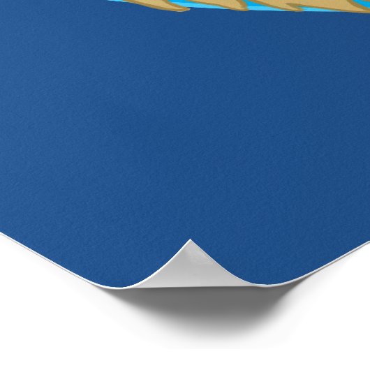 Llamas hebben geen Prob-Llamas Poster (Hoek)