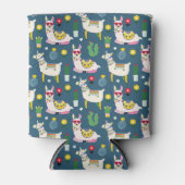 Llamas in zonnebrillen blikjeskoeler (Voorkant)