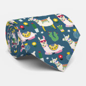 Llamas in zonnebrillen stropdas (Opgerold)