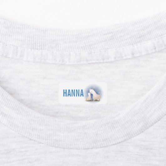 Llamas Labels (Aangebracht)