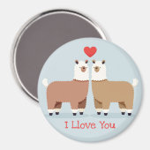 Llamas Magneet (Voorkant / Achterkant)