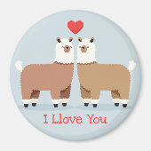 Llamas Magneet (Voorkant)