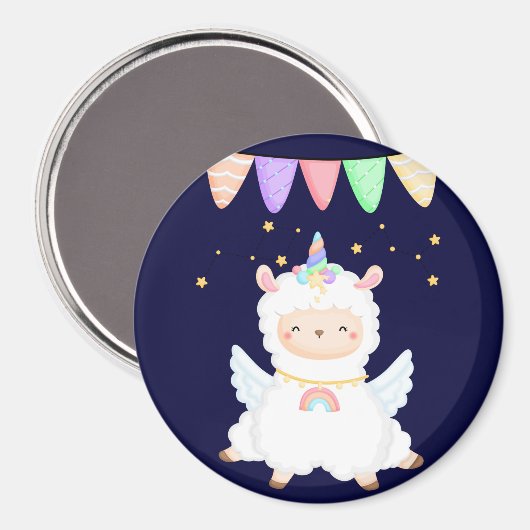 Llamas Magnet (Recto/Verso)