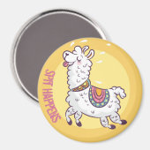 Llamas Magnet Magneet (Voorkant / Achterkant)