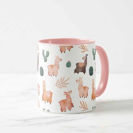 Llamas Mug (Devant droit)