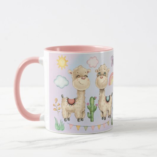Llamas mug (Gauche)