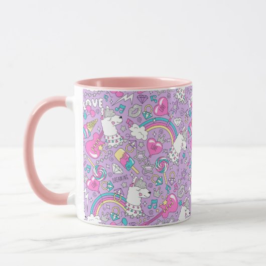 Llamas Mug (Gauche)