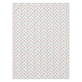 Llamas Pattern glimlachen Tafelkleed (Voorkant)