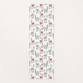 Llamas Pattern glimlachen Yogamat (Voorkant)