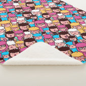 Llamas Sherpa Blanket Sherpa Deken (3/4)