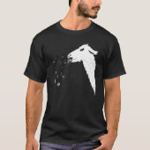 Llamas Spit Cheeky Spitting Llama T-shirt (Voorkant)