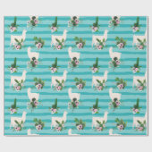 Llamas Wrapping Paper Cadeaupapier (Vlak)