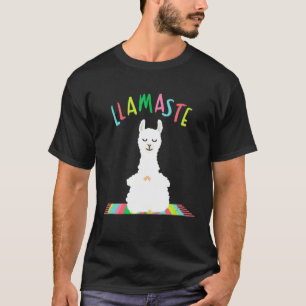 Llamaste Meditatie Llama T-shirt