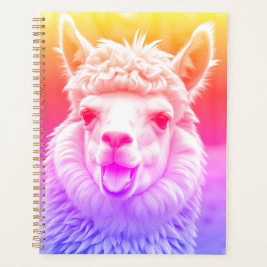 Llamastische stijl planner (Voorkant)