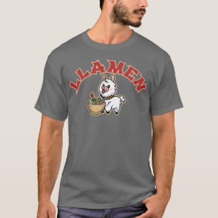 Llamen, Cute Japans Anime, Ramen Noodle, Funny L T-shirt