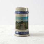 Llanddwyn Wales -Beer Mugs (Centre)