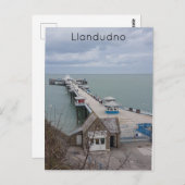 Llandudno Pier Briefkaart (Voorkant / Achterkant)