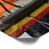 Llandudno reddingsboot. poster (Hoek)