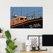 Llandudno reddingsboot. poster (Thuiskantoor)
