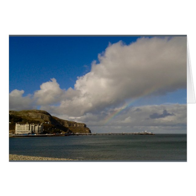 Llandudno-regenboog (Voorkant Horizontaal)