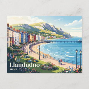 Llandudno Wales Briefkaart