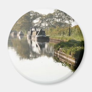 Llangollen Canal Boat door Bridge Magnet Magneet