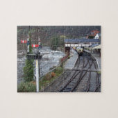 Llangollen treinstation. legpuzzel (Horizontaal)