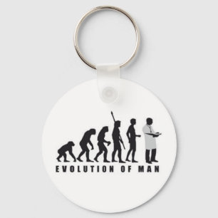 Llavero de evolucion del hombre a dokter sleutelhanger