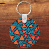Llavero diseño de triángulos sleutelhanger (Achterkant)