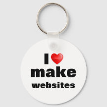 Llavero Ik hou van websites maken